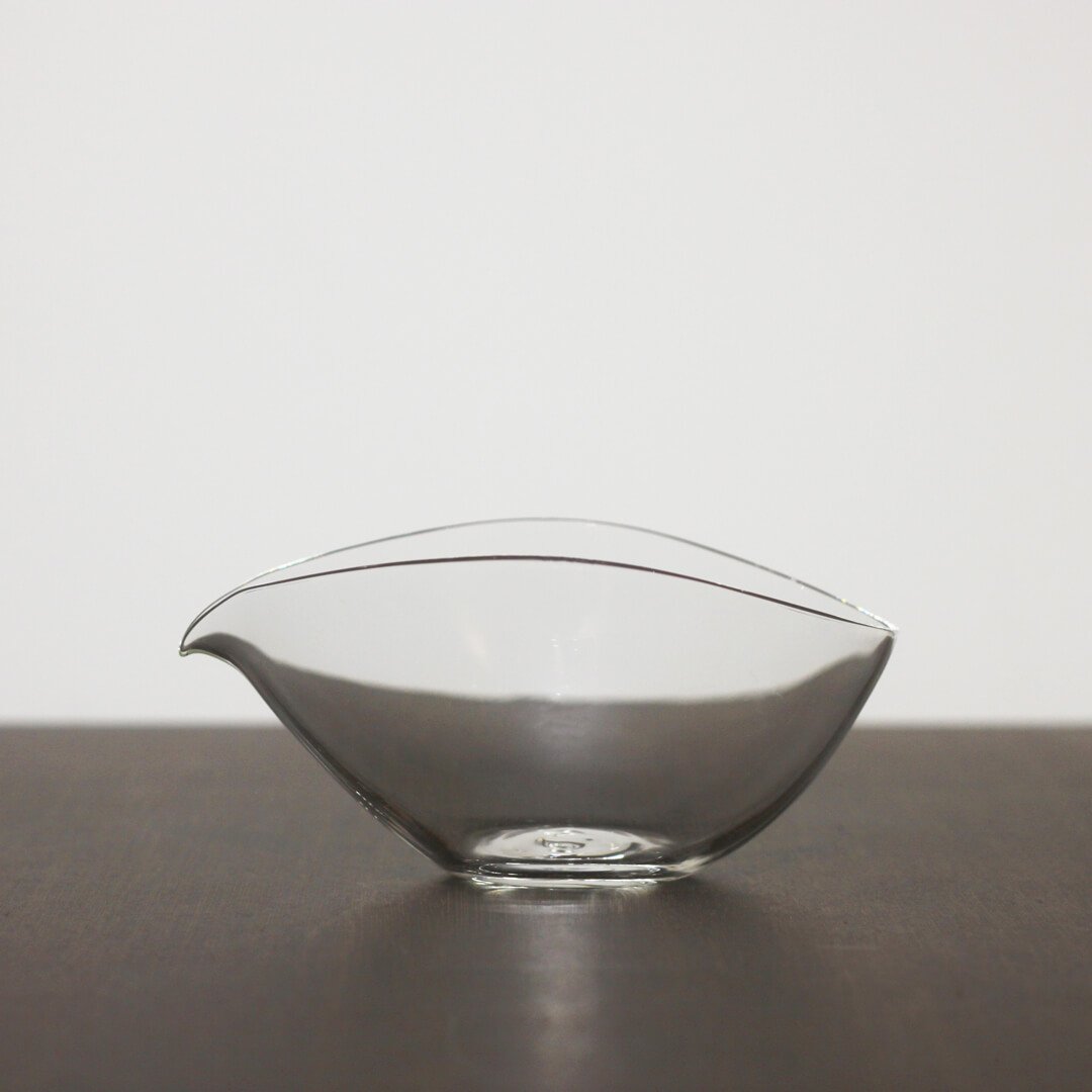 Handmade Glass Pitcher - Flat 手工玻璃公道杯 - 簡約