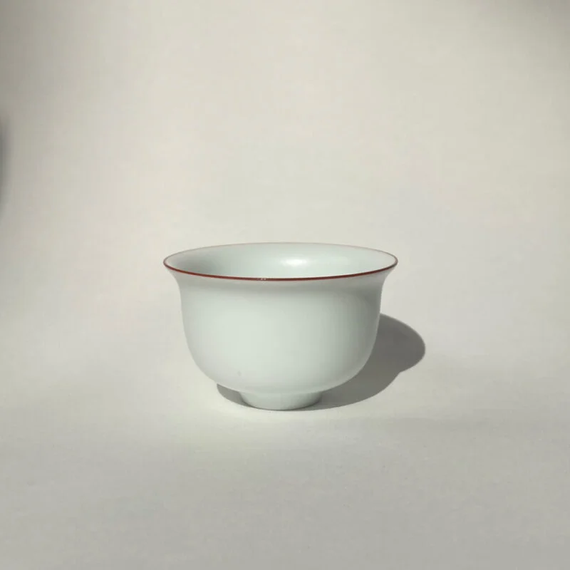 Matte Glazed Porcelain Teacup - Classic 白瓷茶杯 - 經典