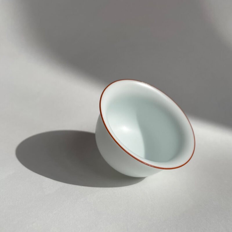 Matte Glazed Porcelain Teacup - Classic 白瓷茶杯 - 經典