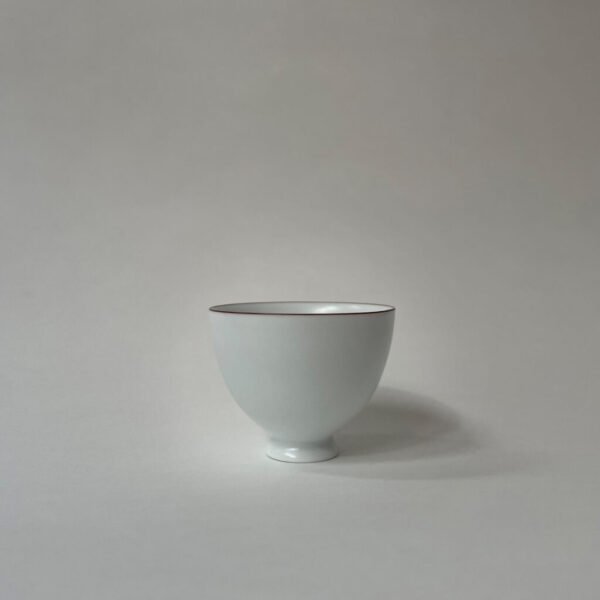 Matte Glazed Porcelain Teacup - Traditional 白瓷茶杯 - 傳統